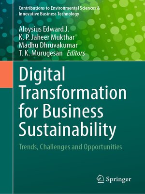 cover image of Digital Transformation for Business Sustainability